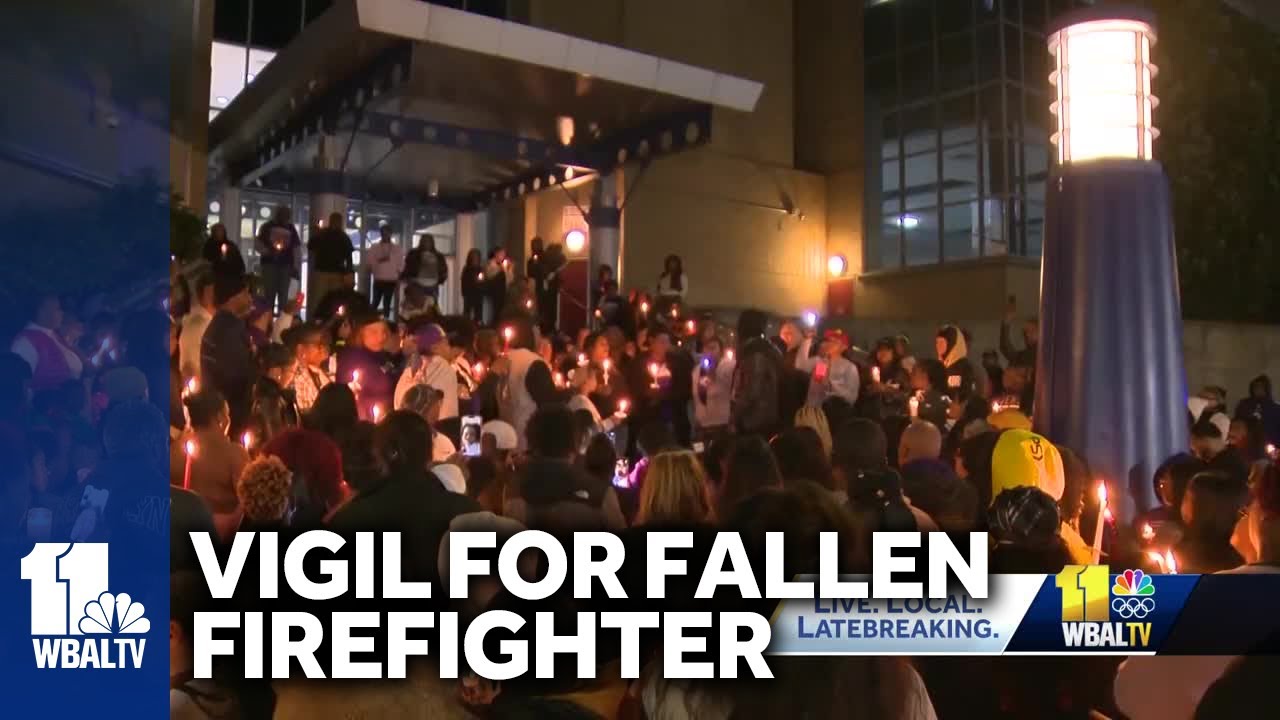 Friends and family remember fallen Baltimore City firefighter