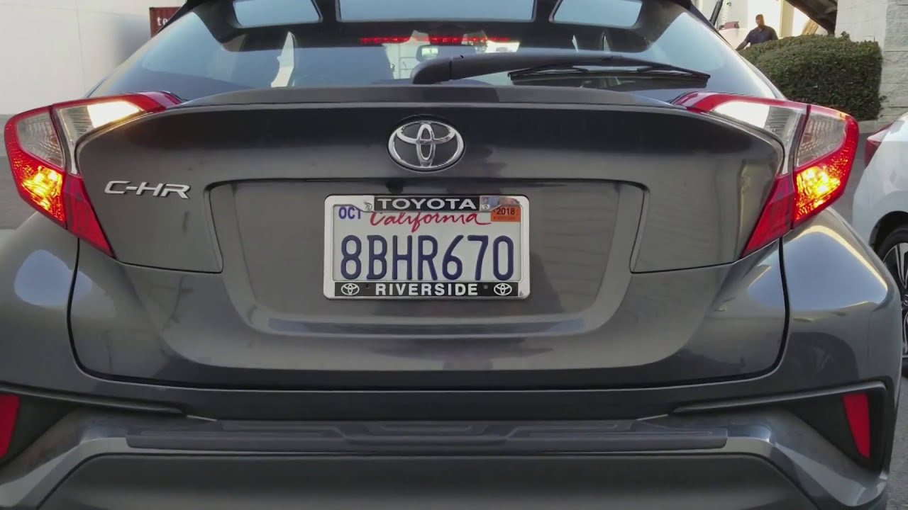 Installing LASFIT 6000k white T10 LED lights in a 2018 Toyota C-HR Reverse lights 192