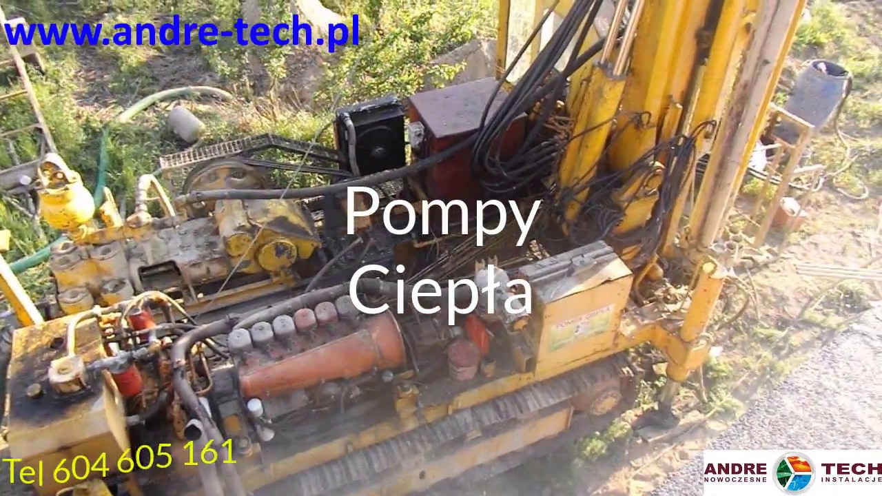 ANDRE-TECH  Odwierty Pod Pompe Ciepła i Ogrzewnie Podłogowe