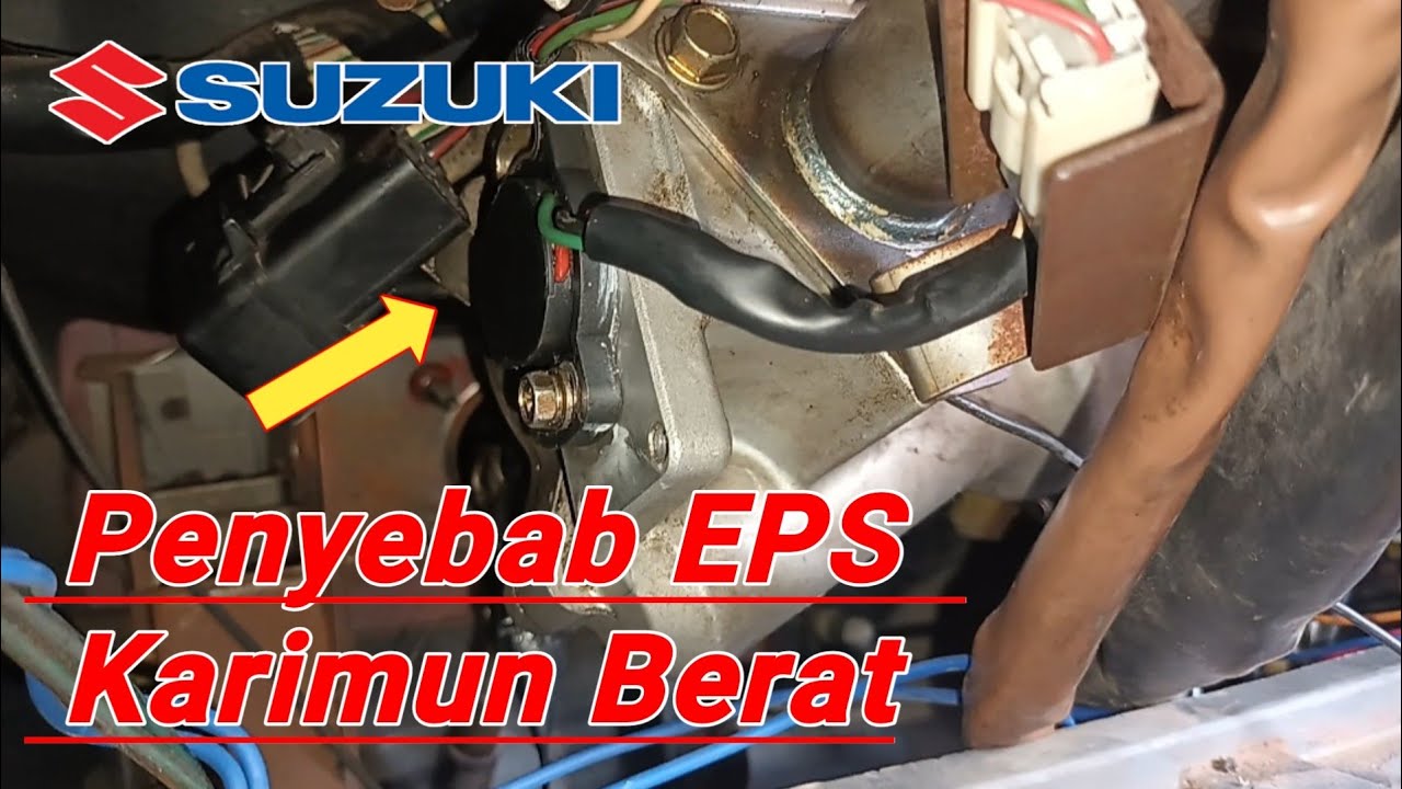 Eps suzuki karimun | setir berat lampu eps menyala