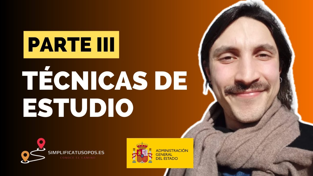 Técnicas de estudio en la OPOSICIÓN (3) | con Dani Valladares (el Nº1 de Administrativo del Estado)