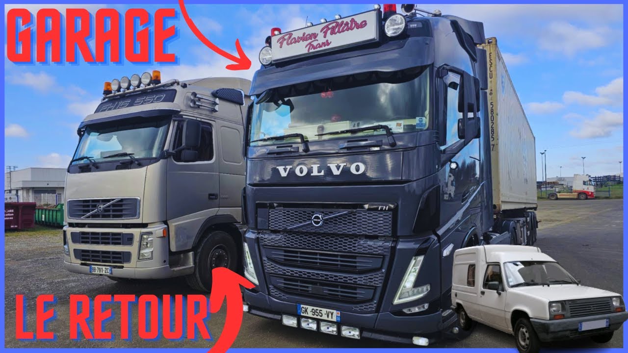 Le retour du vaillant Volvo FH16 550 : bo&icirc;te manuelle et chevaux activ&eacute;s ! 🚛💨