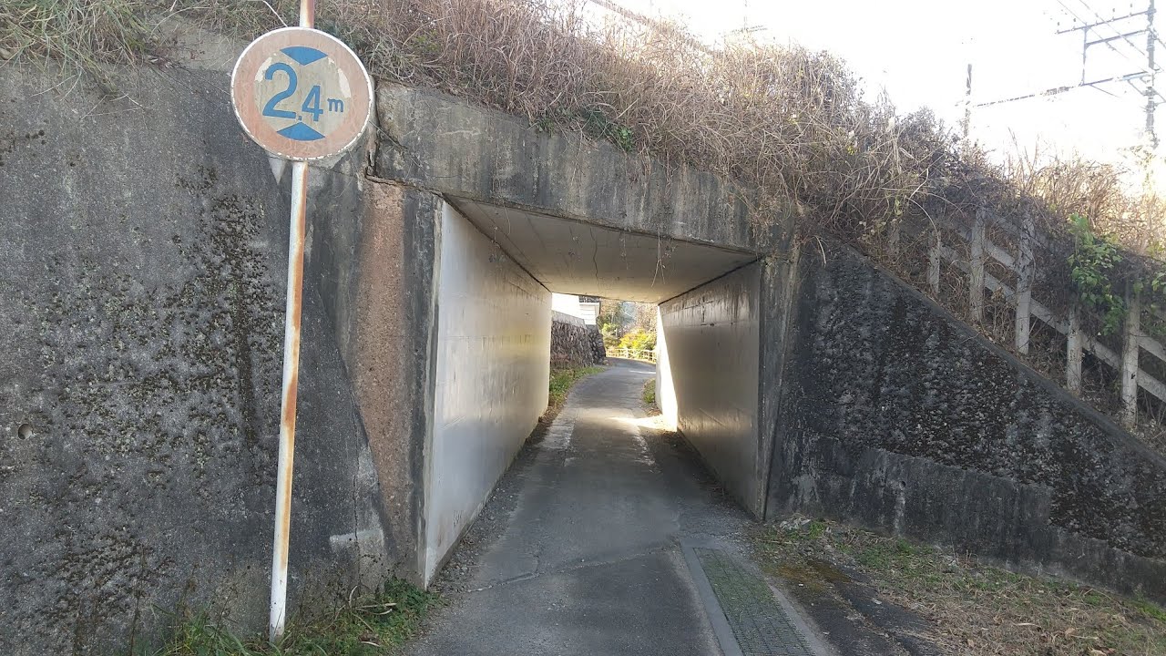 昼間心霊スポットに行ってみた(野坂寺〇殺踏切跡)