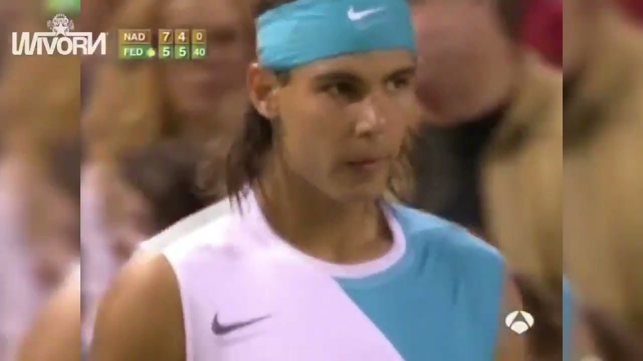 #battle  Of The #surfaces #tennis  #craziest  EVER #federer(king of grass) VS #nadal (king of clay)