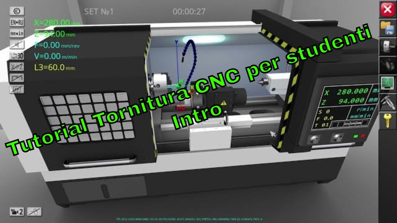 Tutorial Tornitura CNC per studenti - Intro