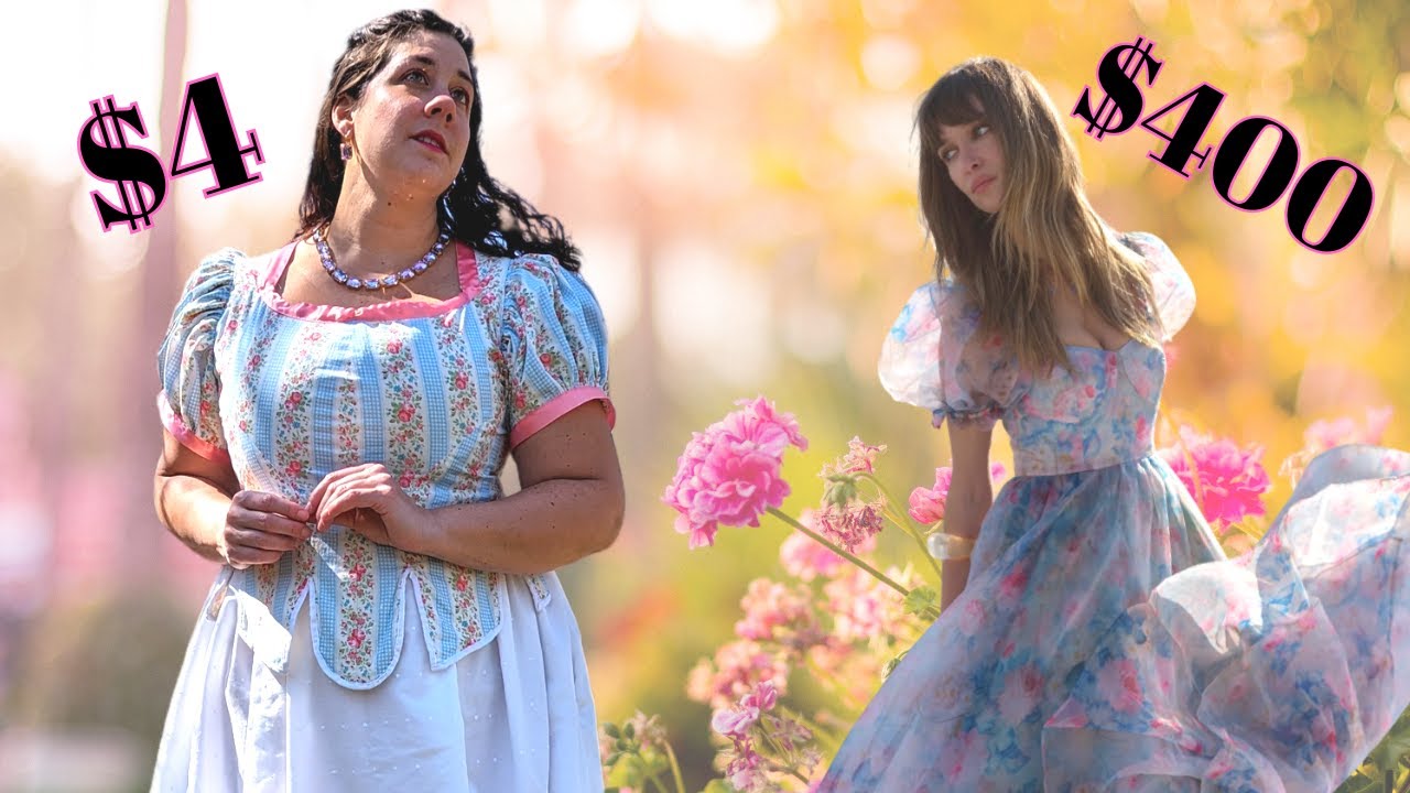 Making a Selkie-Inspired Gown for $4!