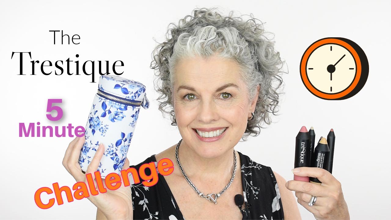 Quick And Natural Makeup - Kerry-Lou takes the Trestique 5 minute challenge!