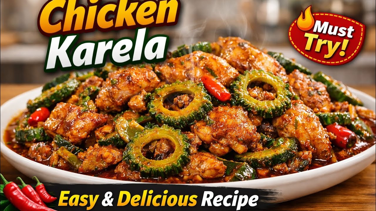 Karela Chicken Recipe | Bilkul Kadwa Nahi | Secret Masala Trick!