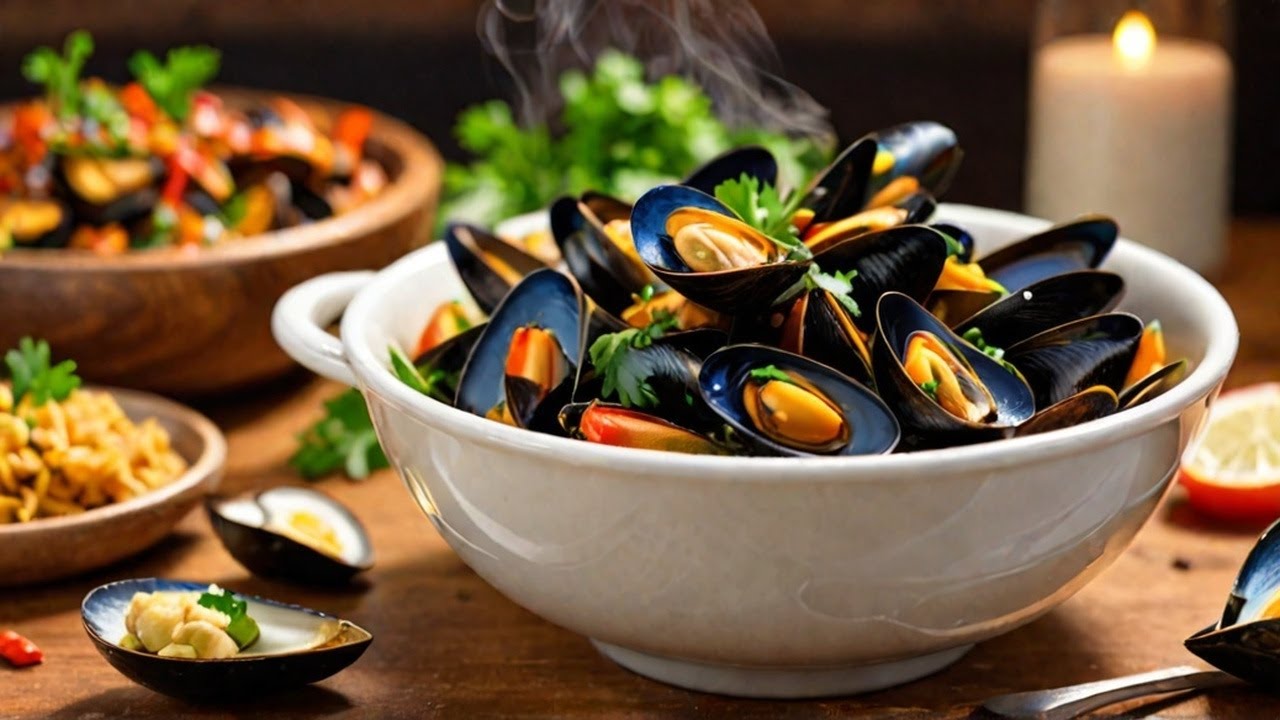 Chilli Mussels - The Perfect Winter Night Dinner!