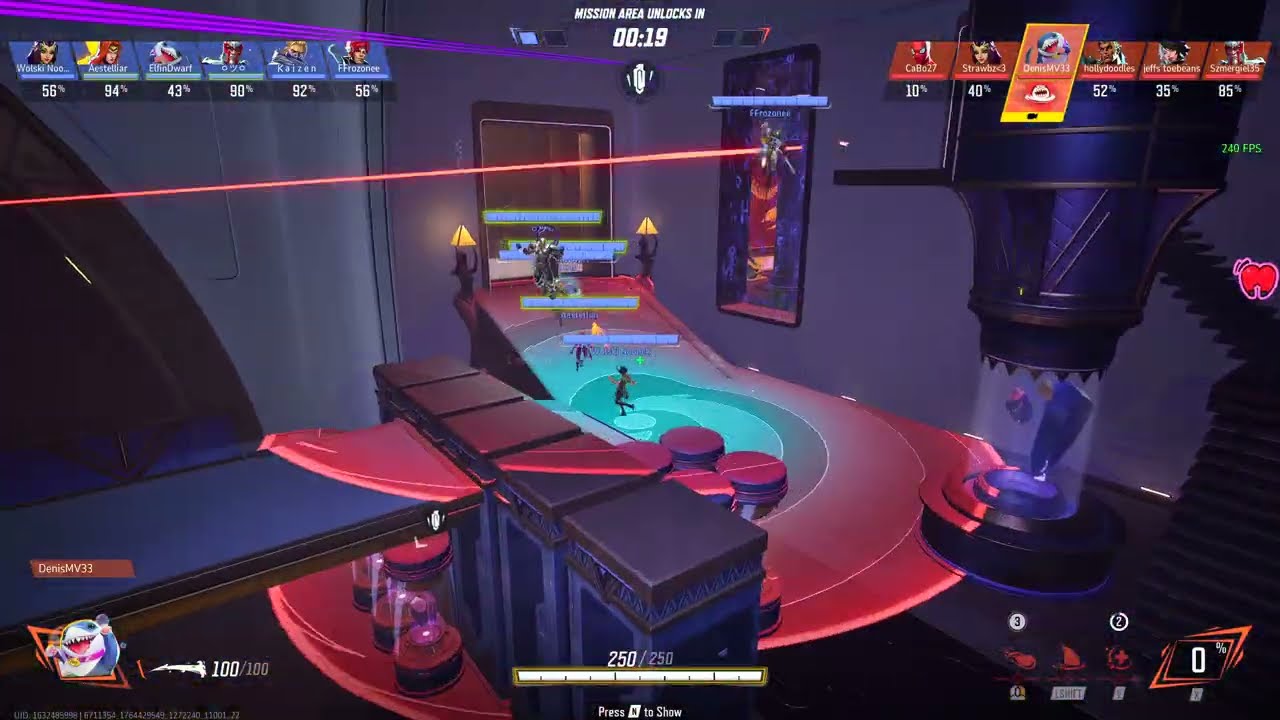 HEXA KILL JEFF ULT 100+ METERS - Marvel Rivals