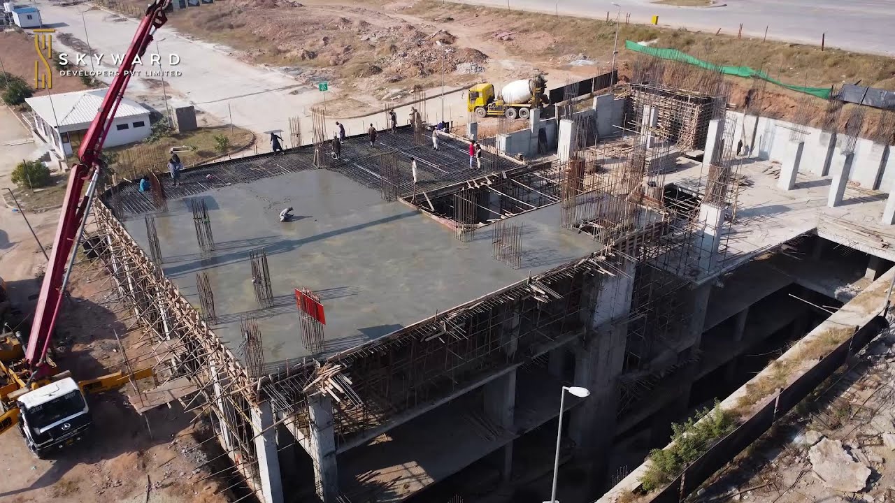 Fast Paced Construction Underway At Skyward Towers | 22 Dec 2022 | Bahria Town, Islamabad