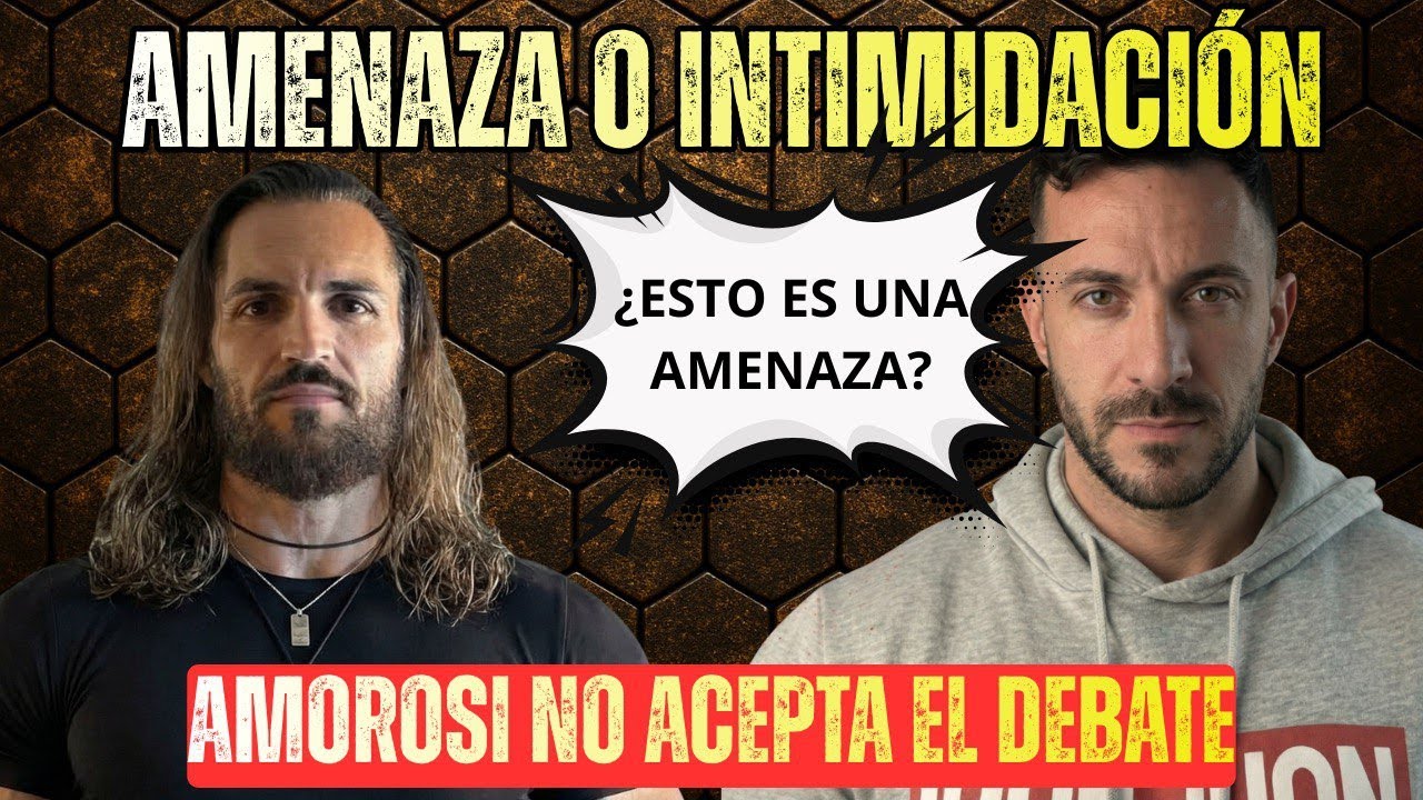 “¿AMENAZA O INTIMIDACIÓN? | Amorosi rechaza el debate”