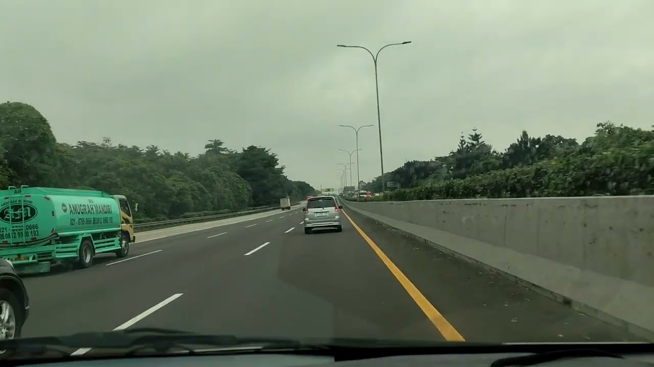 Cibinong Jakarta Ramai lancar - Tol Jagorawi