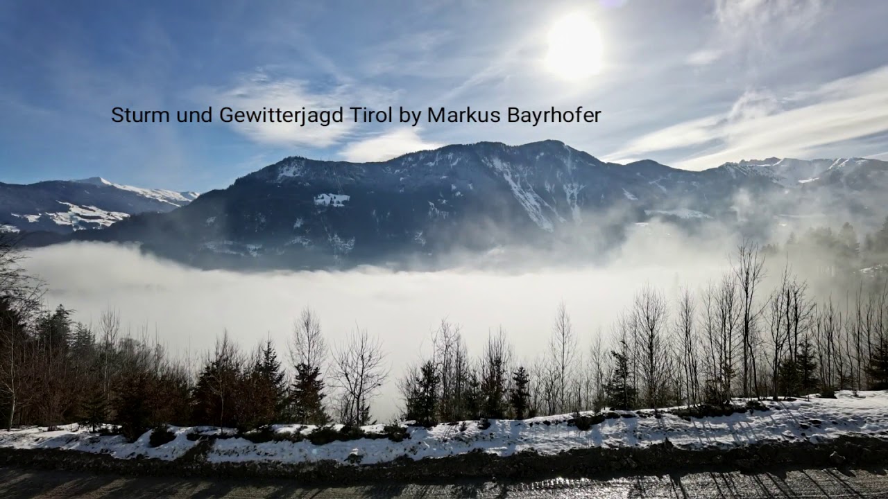 Sturm und Gewitterjagd Tirol