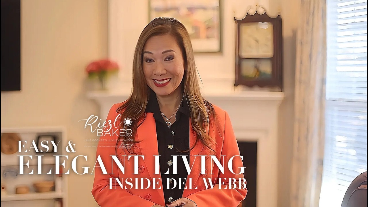 Riezl Baker Presents Easy & Elegant Lock-and-Leave Living in Del Webb at Lake Oconee