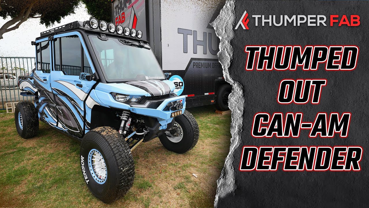 🔥 EPIC Can-Am Defender MAX Limited Build | Thumper Fab! 🔥