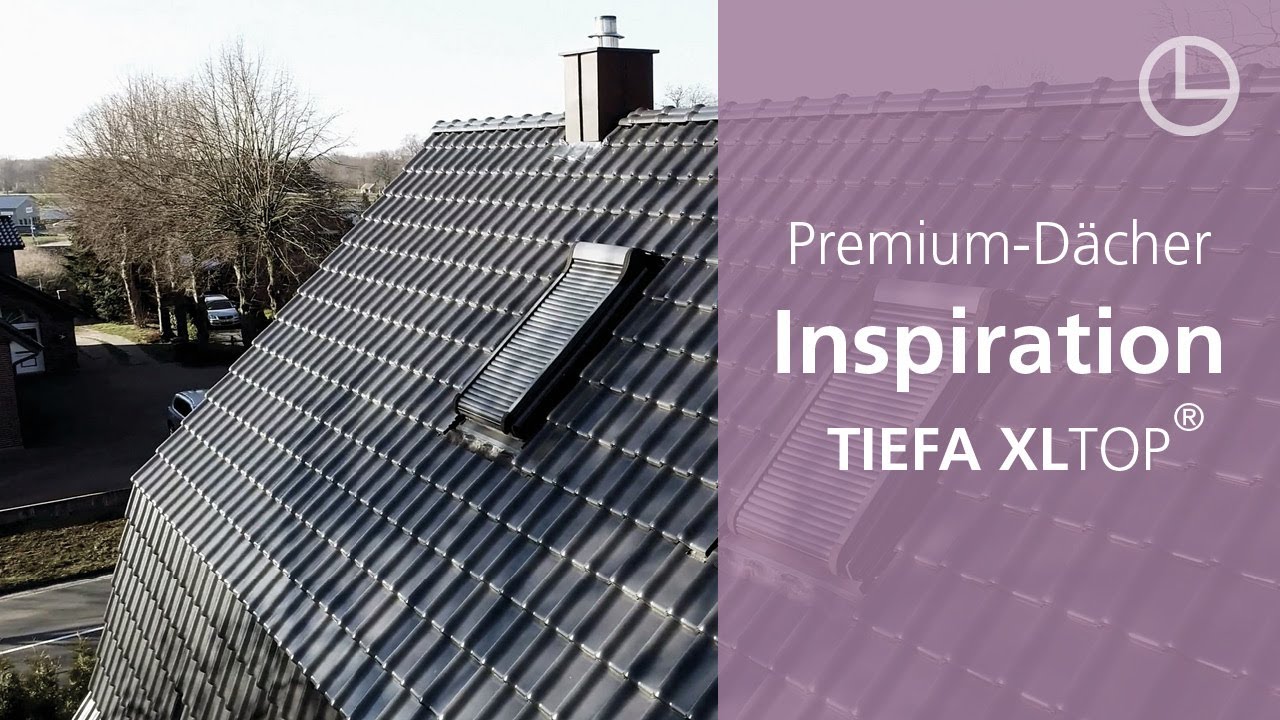 Flachdachziegel TIEFA XLTOP&reg; | Referenzobjekte | Laumans Premium Dachziegel
