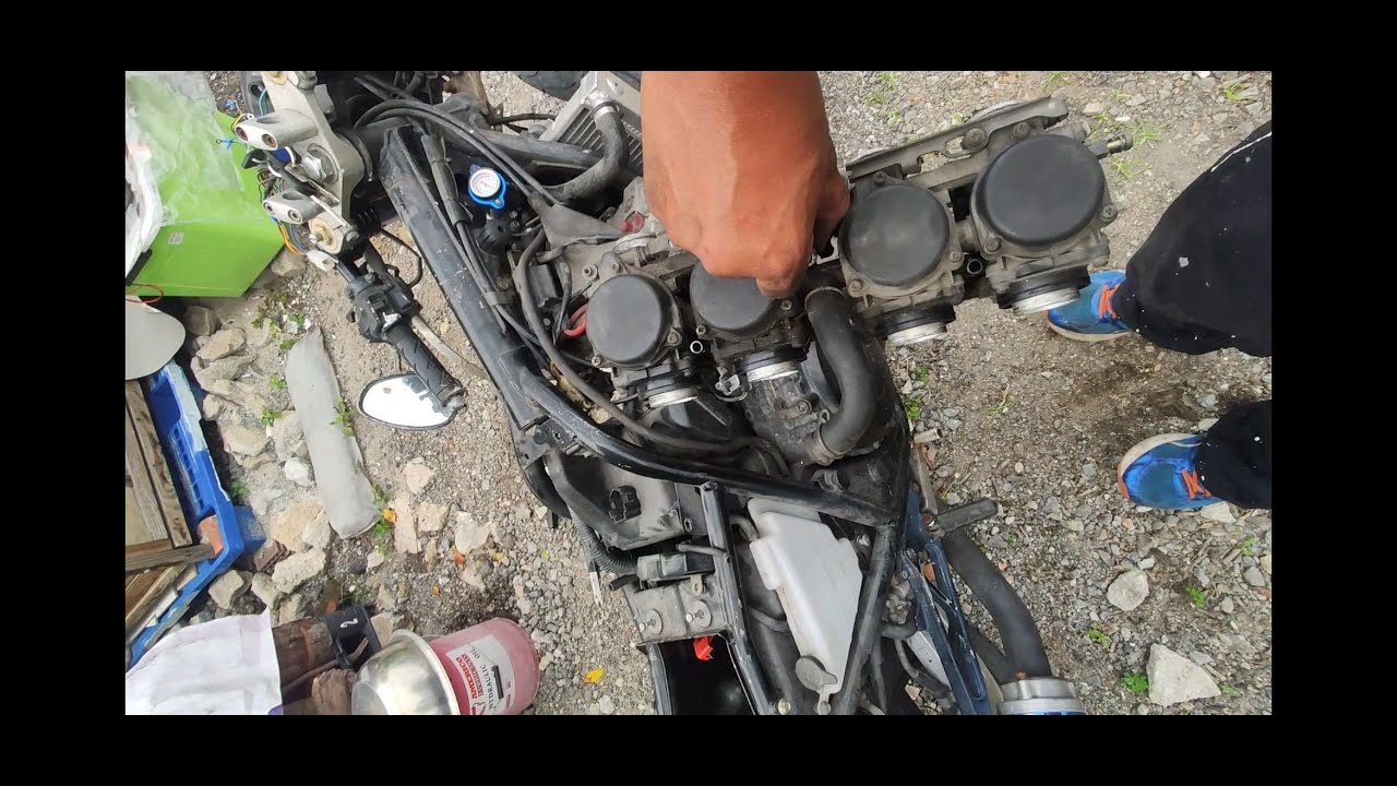 [26diy] 1998 Cb400 Version S carburetor removal 拆化油器