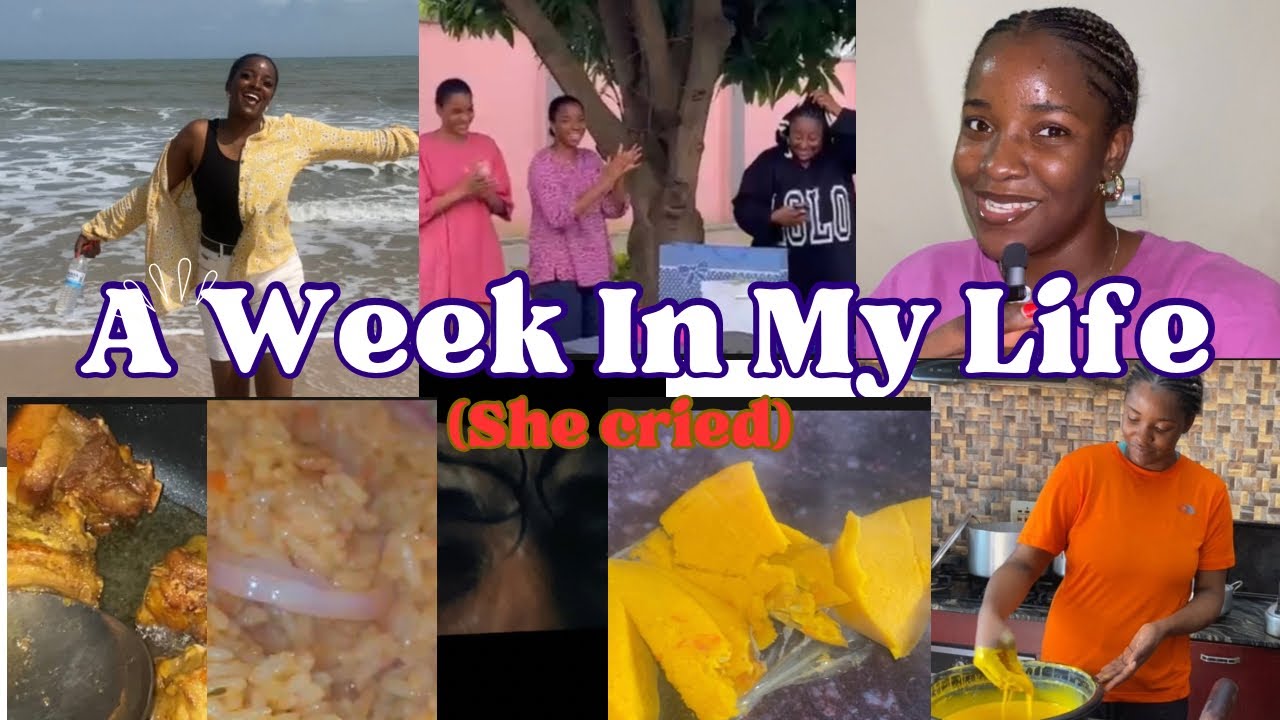 A WEEK IN MY LIFE (vlog) : Team bonding + Surprised my mum + Okpa Enugu recipe and more….#ogeejeagwu