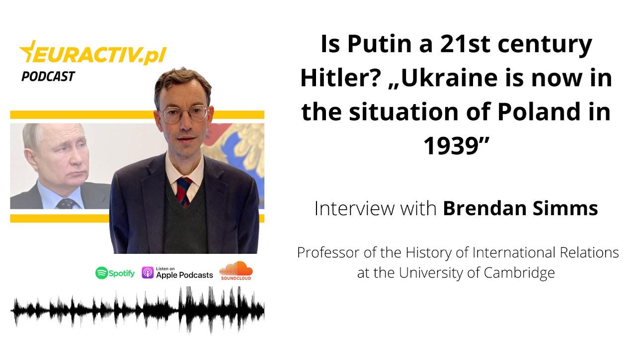Brendan Simms | Is Putin 21st century Hitler? 