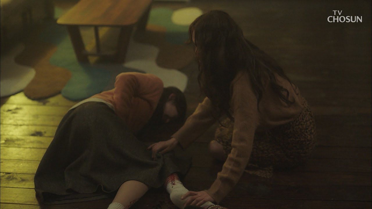 “누구 애야?” 장신영 협박에 피 흘리며 쓰러진 장희진! [바벨 9회] 20190224