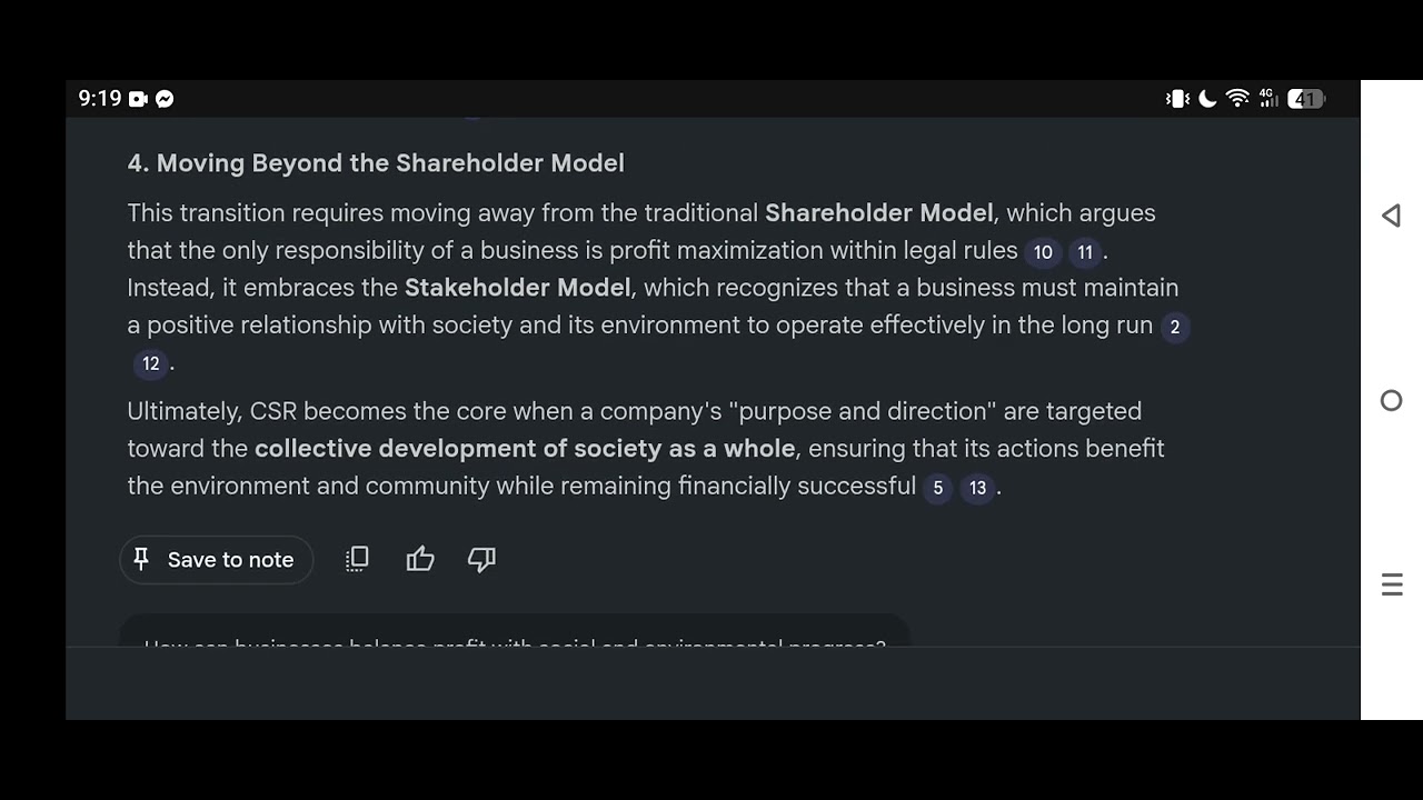 Organizational design & CSR 1
