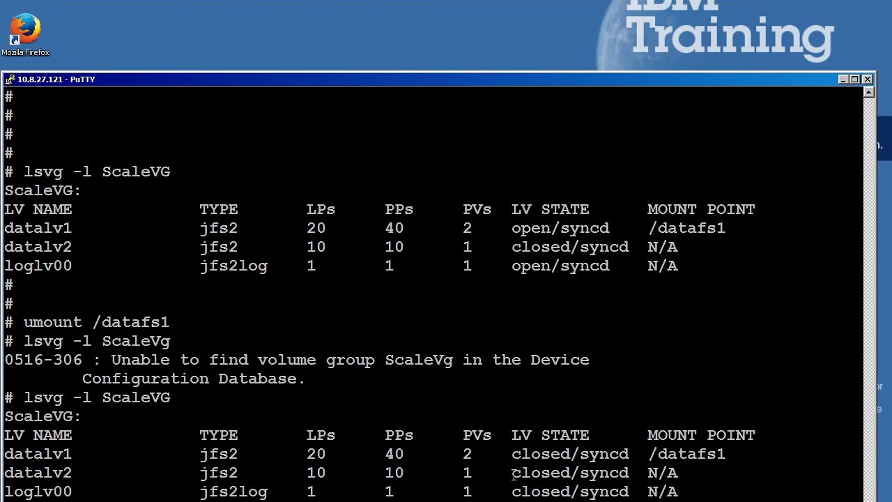 Savevg Backup and Restore of datavg