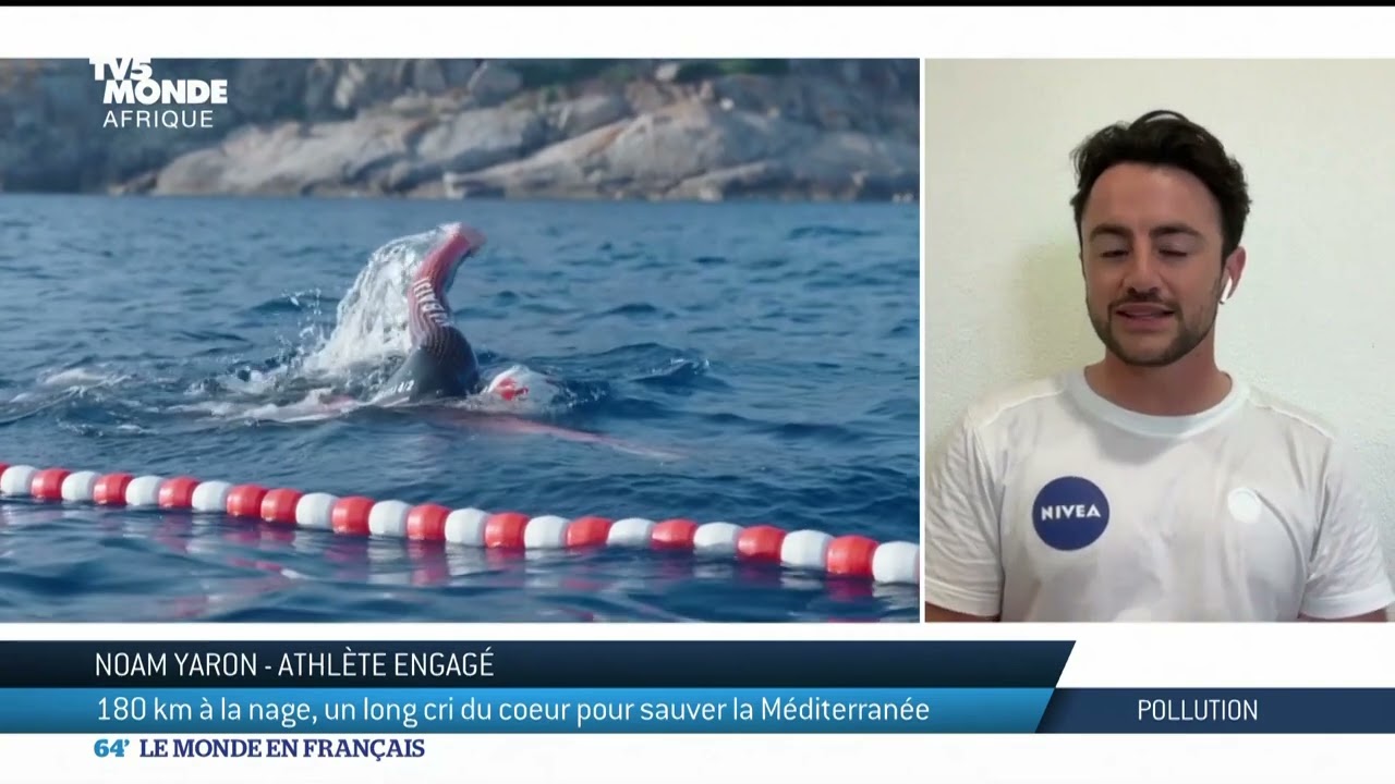 180 km à la nage, un long cri du cœur pour sauver la Méditerranée