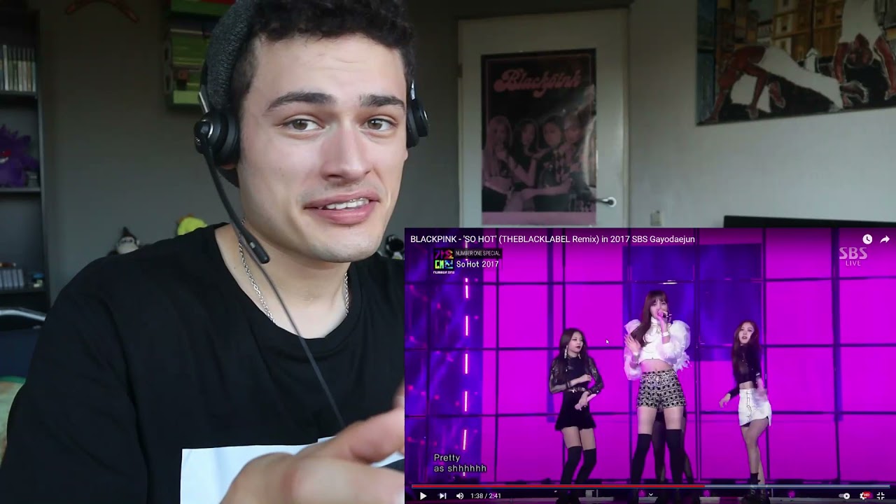 HOT IS RIGHT!! BLACKPINK - SO HOT (THEBLACKLABEL Remix) in 2017 SBS Gayodaejun REACTION