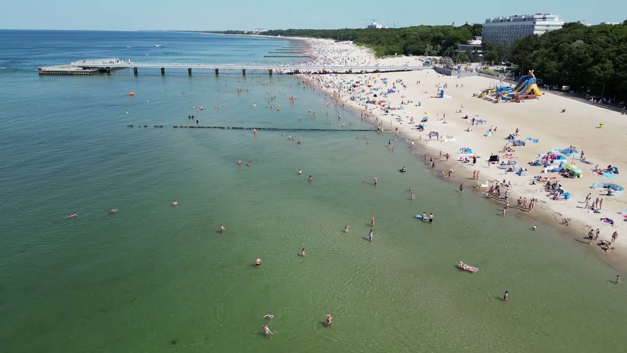 Plaża w Kołobrzegu 2023