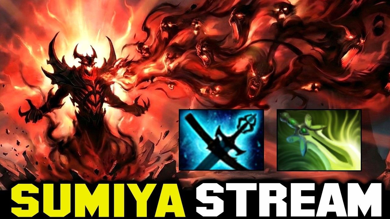 Sumiya's Recent Favorite Shadow Fiend Hybrid Build