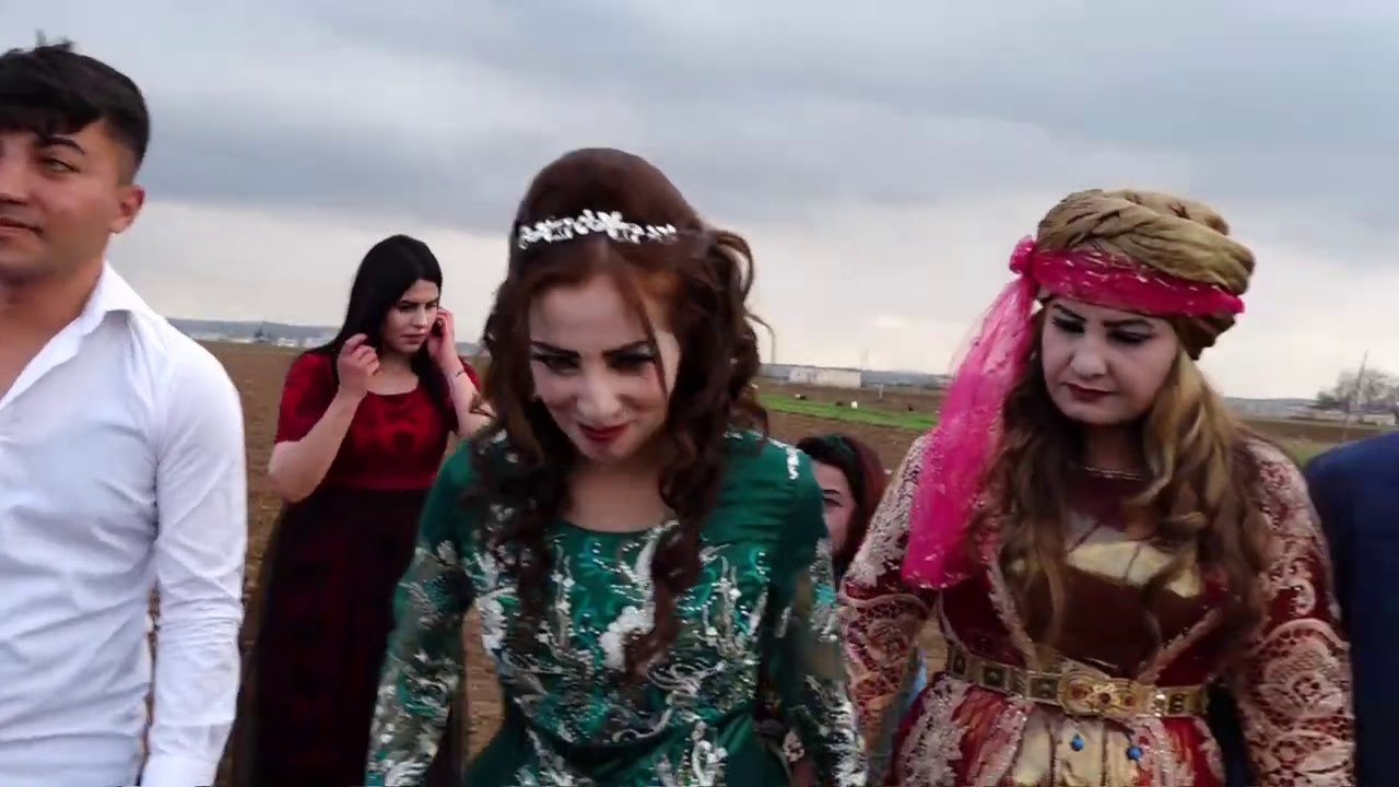 حفلات كوباني قرية القاسمية حفلة زفاف العروسين مصطفى & كيفارا _2021.1.15 الفنان صبحي مستو (2)