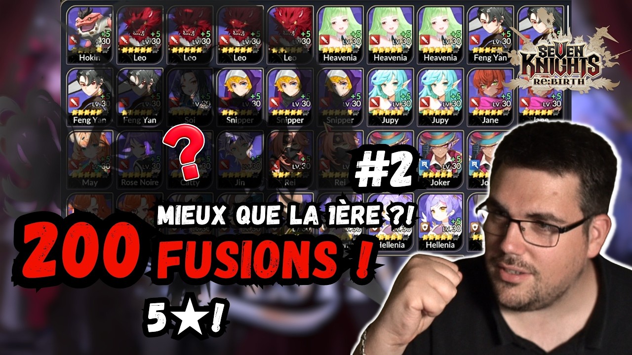 200 Fusions 5★ : je tente encore le jackpot légendaire ! (7KR)