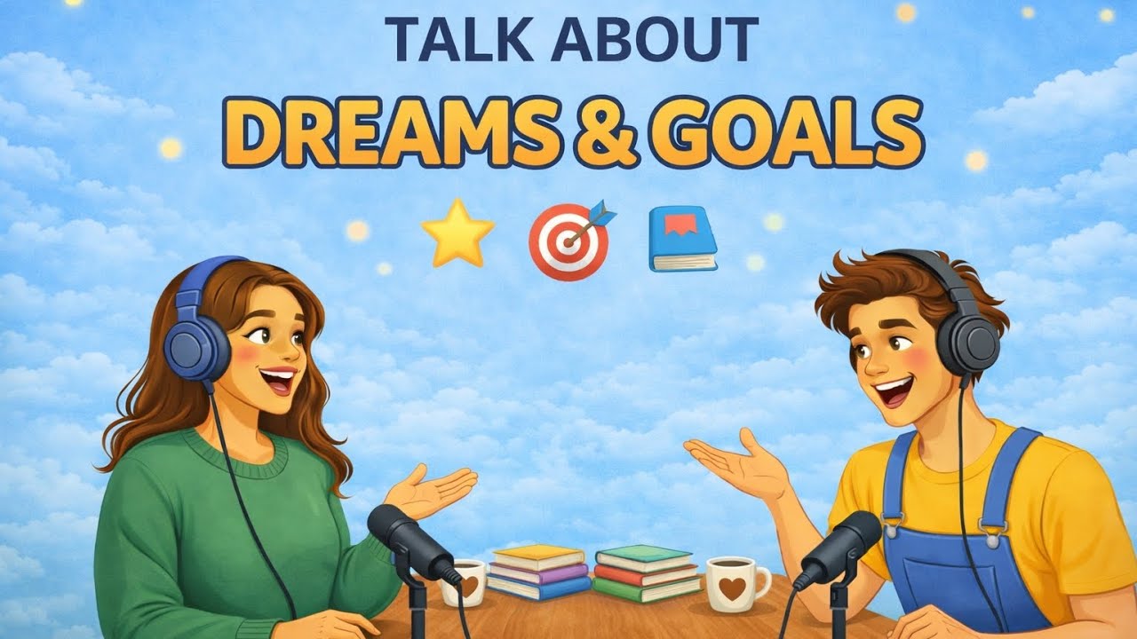 Speak English About Your Dreams & Goals | Daily English Conversation Practice