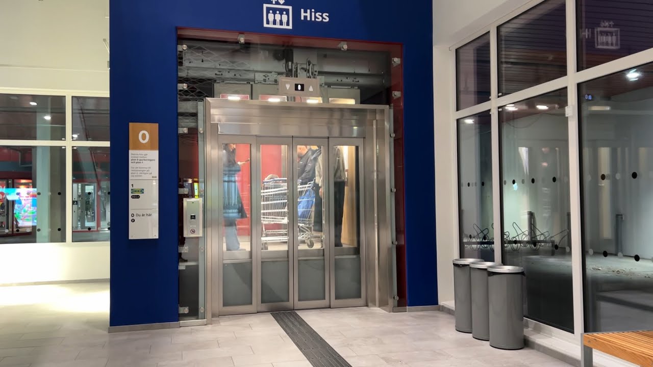 2019 KONE MonoSpace MRL Traction elevator @ IKEA, Kållered, Mölndal, Sweden
