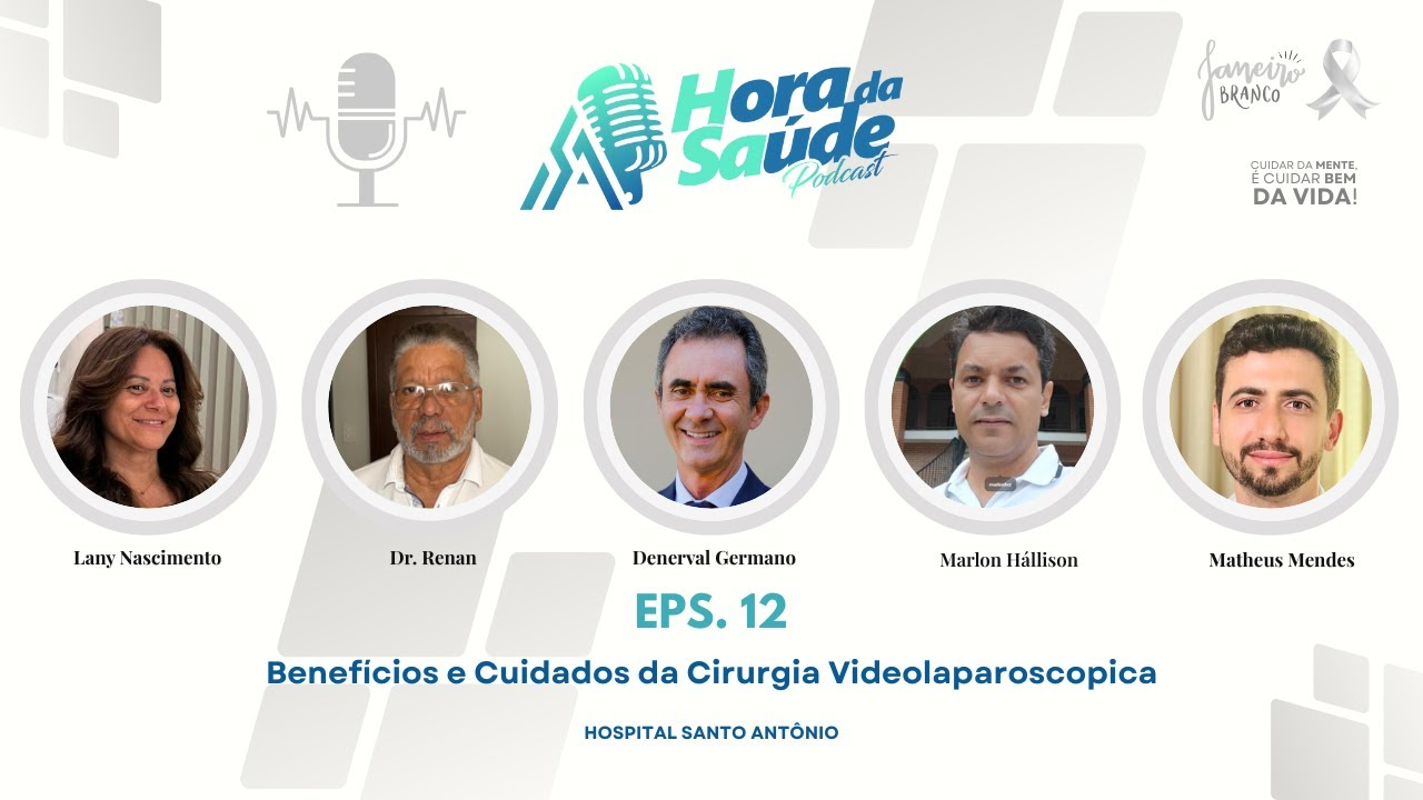 #12 - Podcast Hora da Saúde | Bate-Papo com Dr. Renan, Marlon Hállison, Denerval Germano e Matheus M