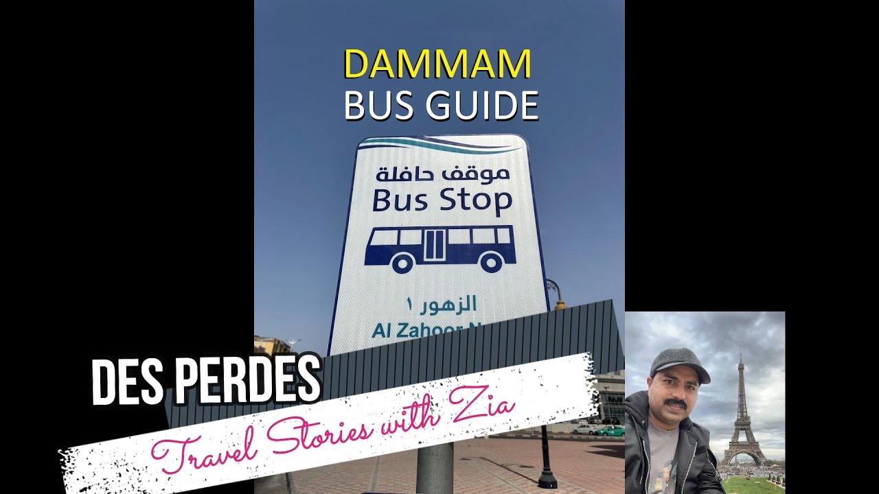 Dammam City Bus Transport Guide and  How to use SAPTCO App - English