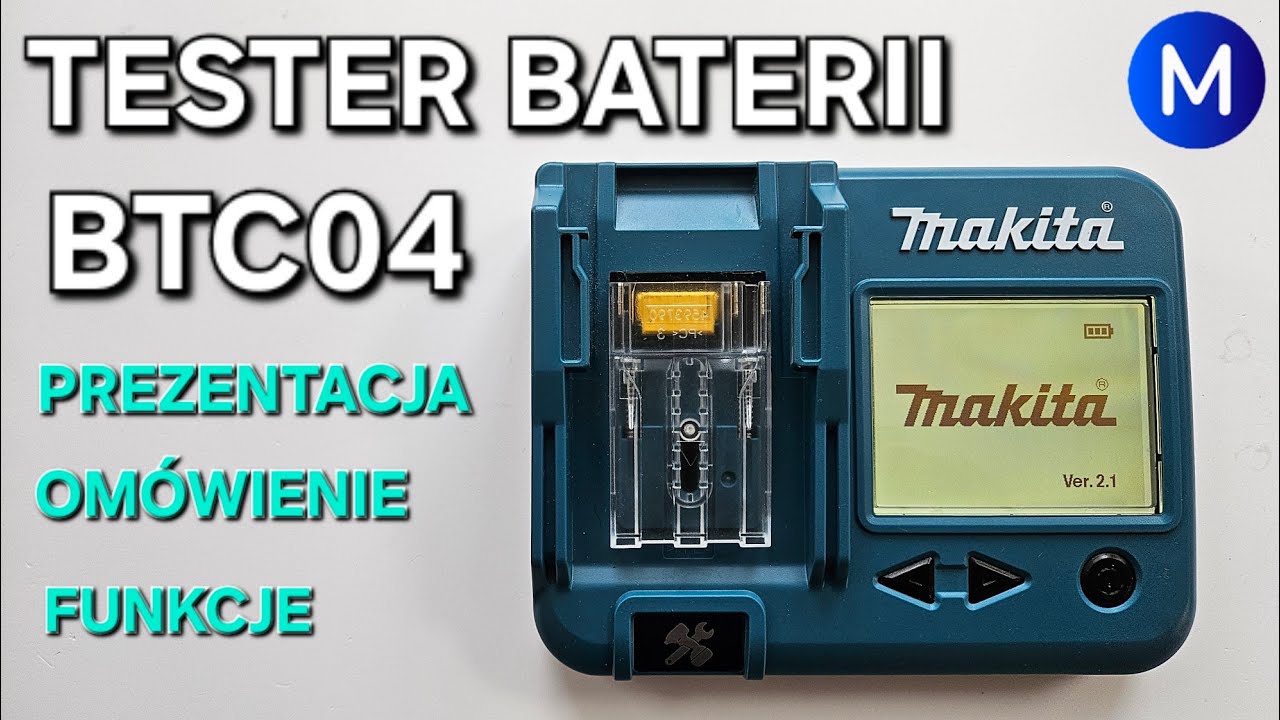 MAKITA BTC04 TESTER BATERII