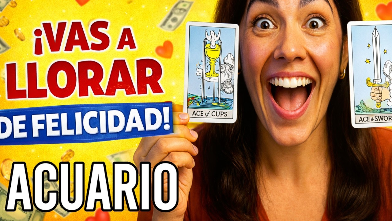 ACUARIO ⚠️ MILAGRO INMINENTE! JAMAS PENSASTE VER TANTOS BILLETES JUNTOS  ⚠️ #ACUARIO