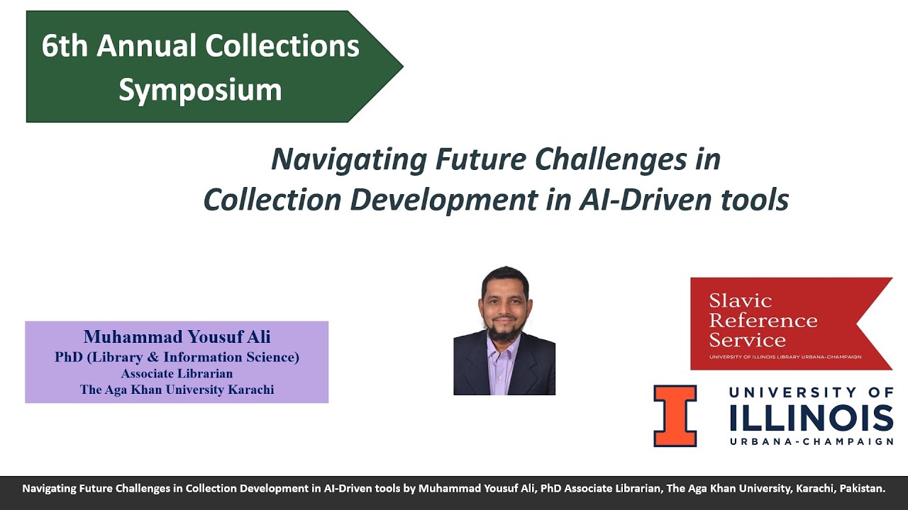 Future Library Collection | Medical Collection Development  use of AI tools 5Minutes Information Ch.