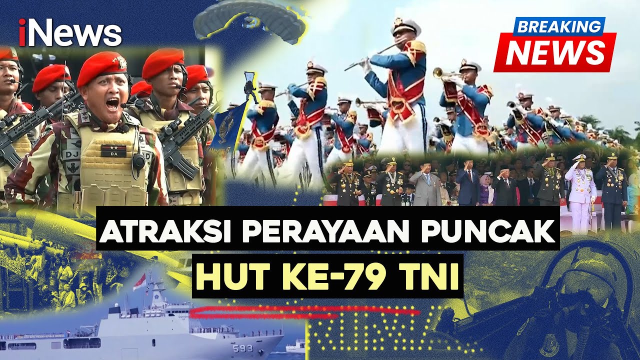 [FULL] Rangkaian Perayaan Puncak HUT ke-79 TNI | Breaking News 05/10