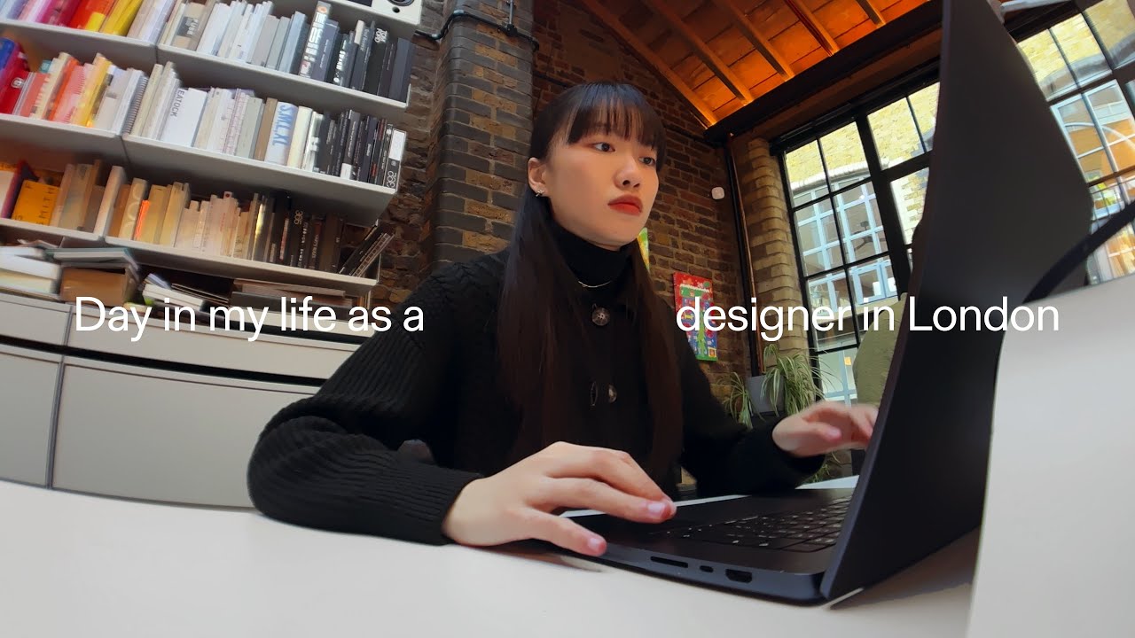 Day in my life as a designer in London | My 9 to 6, Christmas, Cleaning | Vlog