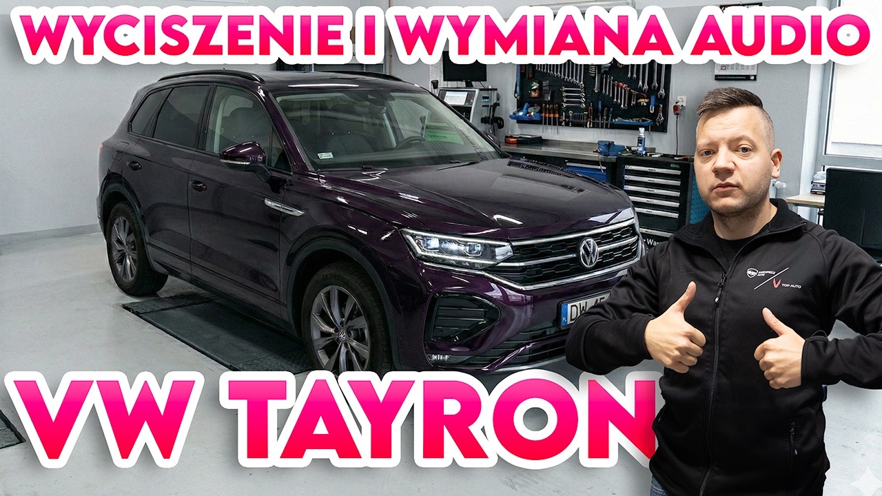 Transformacja Dźwięku w VW TAYRON | Soundproofing & Premium Audio