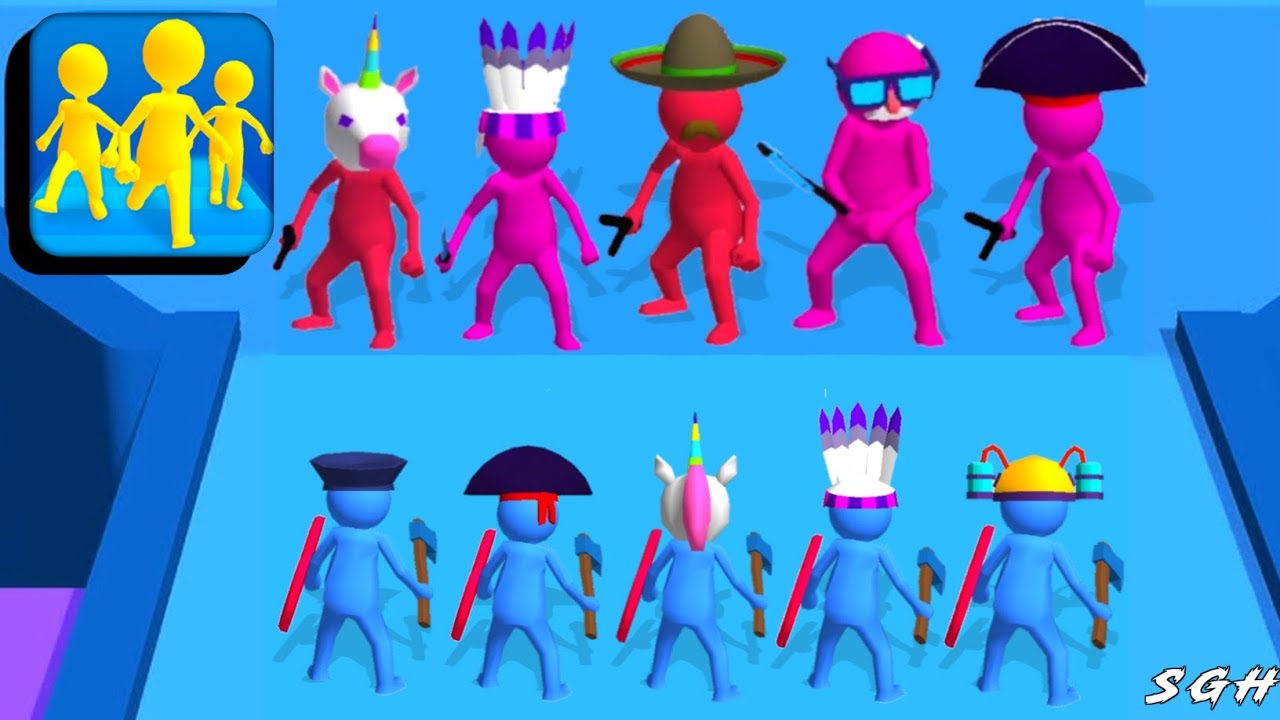 Join Clash 3D - Max Level Gameplay Walkthrough (Android, iOS) Boss Fight | Level 1 - 60