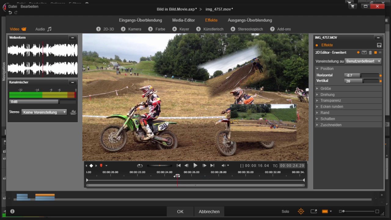 Bild in Bild mit Pinnacle Studio 19