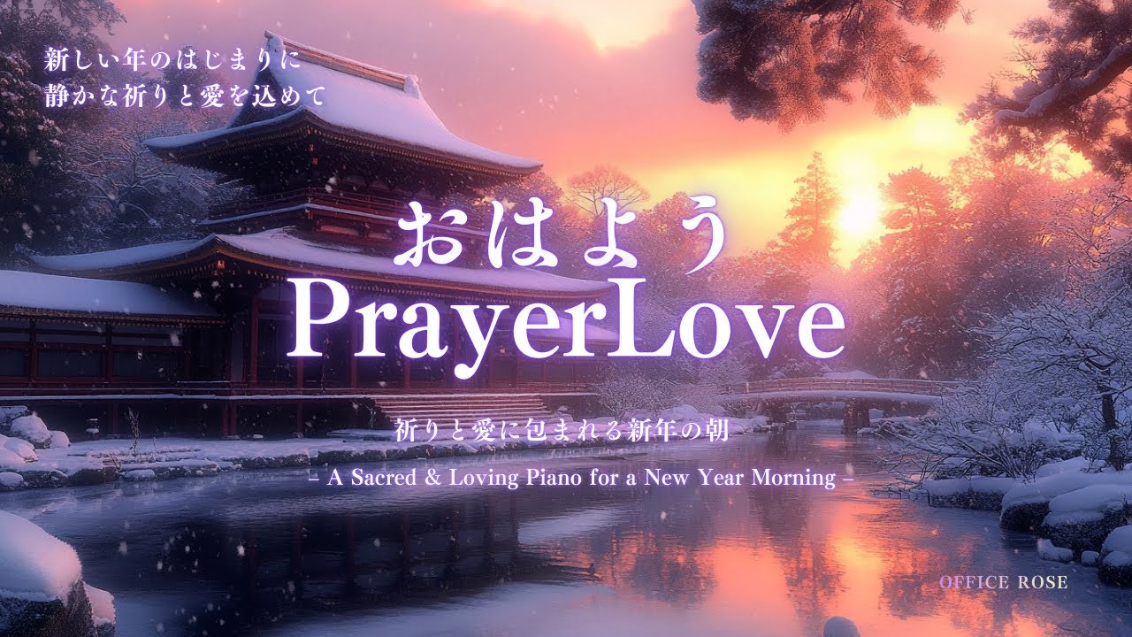 【祈りと愛】 祈りと愛に包まれる新年の朝 ピアノ Prayer Love – A Sacred & Loving Piano for a New Year Morning