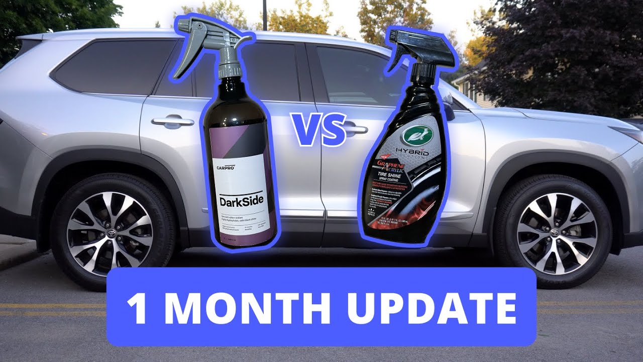 Ремонт шин Carpro Darkside и Turtle Wax — обзор за 1 месяц