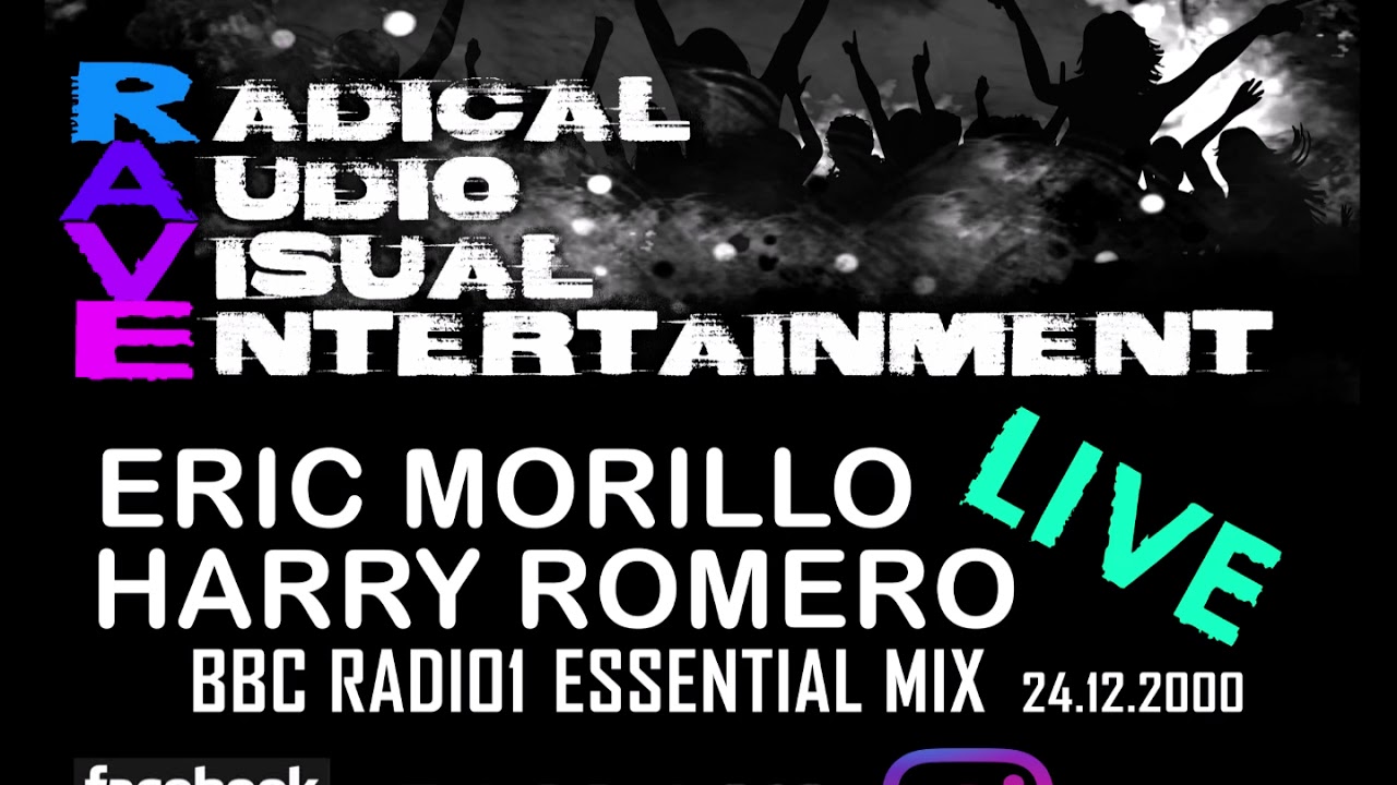 ERICK MORILLO & HARRY ROMERO LIVE @ BBC RADIO 1 ESSENTIAL MIX 24/12/2000