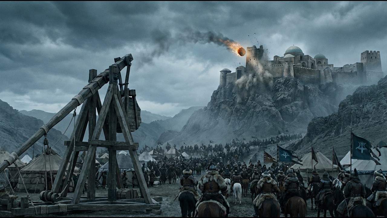 The End of the Assassins: How Alamut Was BROKEN by Mongol Siege Engines