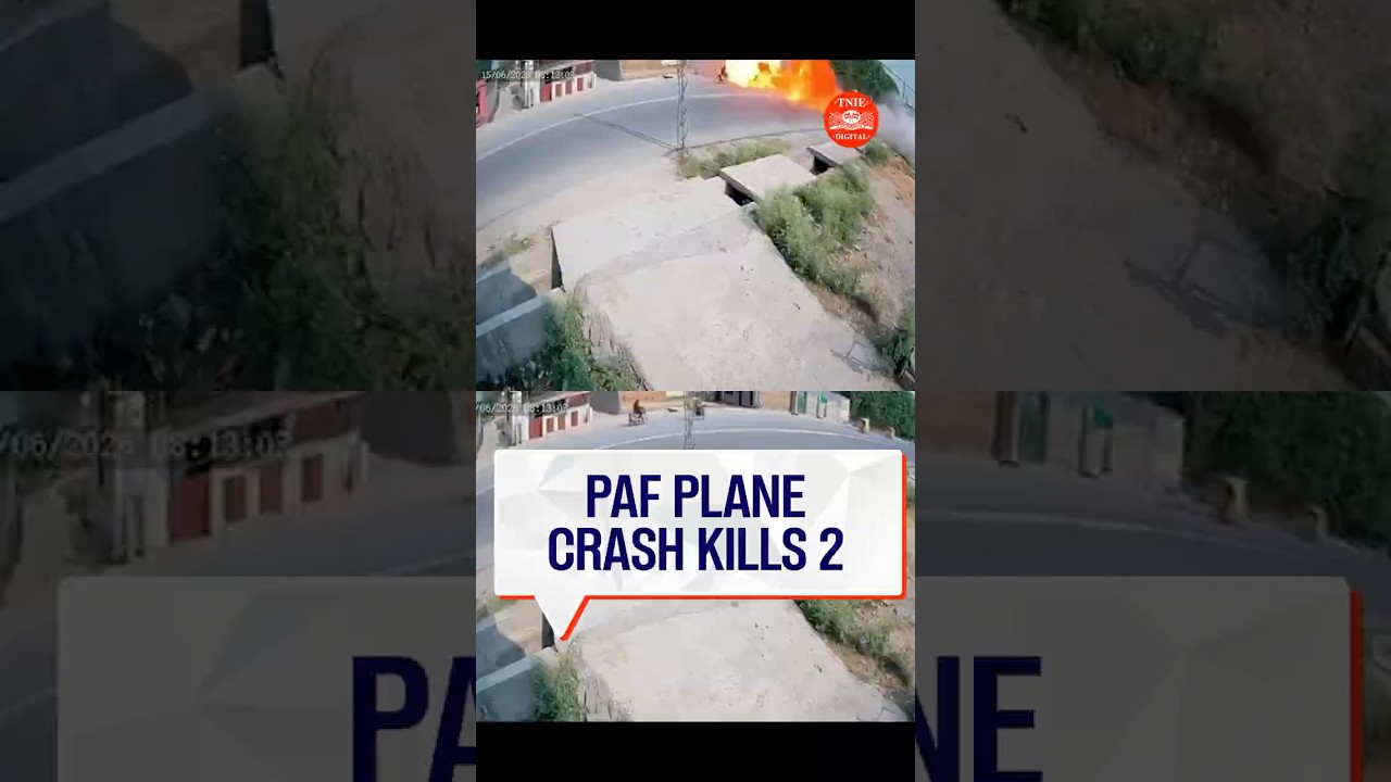 Pakistan Air Force training aircraft crashes in Khyber Pakhtunkhwa; both pilots killed